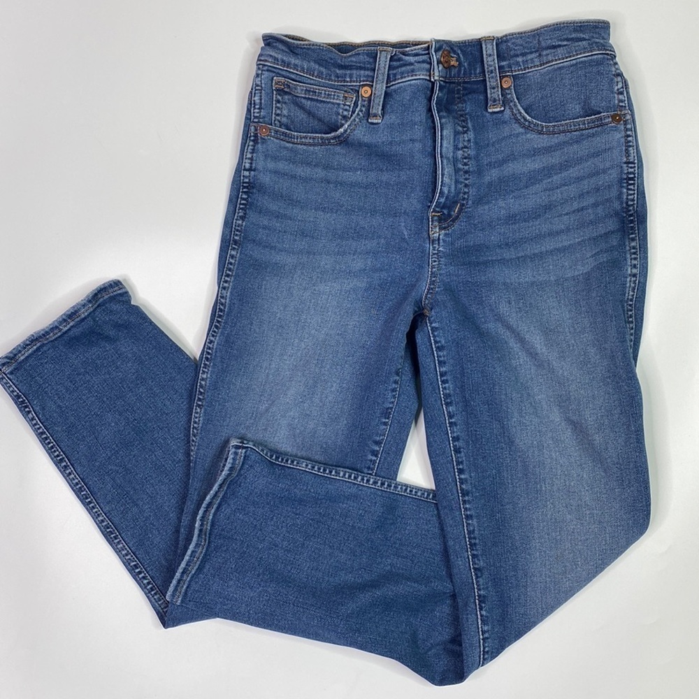 Madewell Stovepipe Tapered Leg Jeans Size 25